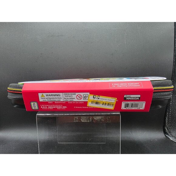 Nintendo Switch Super Mario Game Traveler Deluxe Travel Case Hardshell - Picture 7 of 7